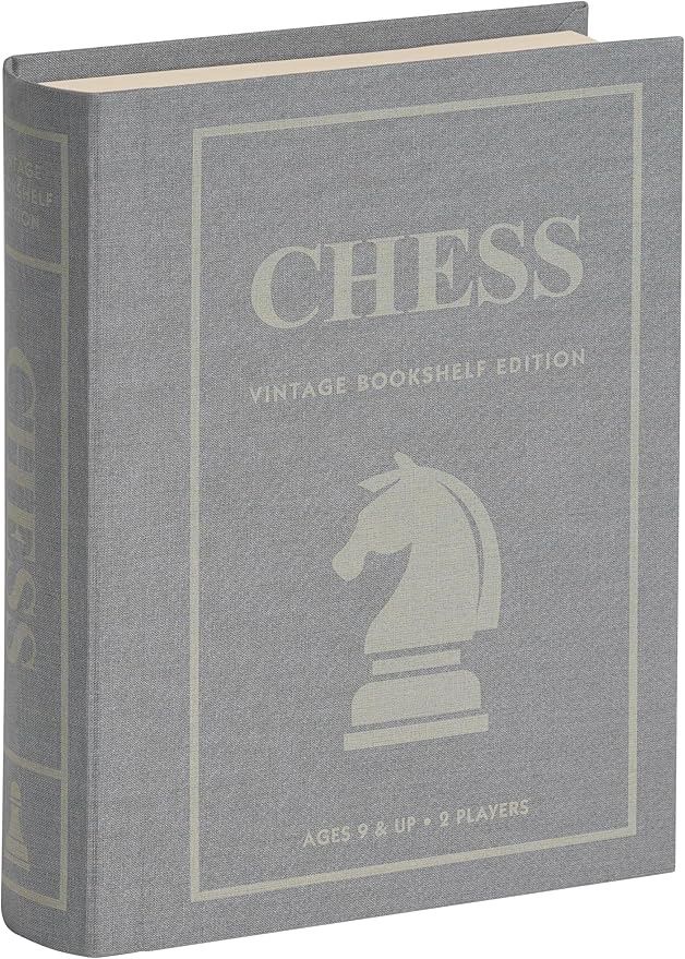 VINTAGE BOOK CHESS GAME