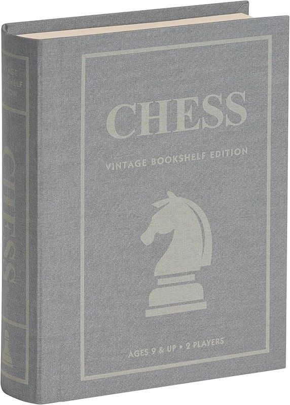 VINTAGE BOOK CHESS GAME