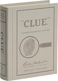 VINTAGE BOOK CLUE GAME