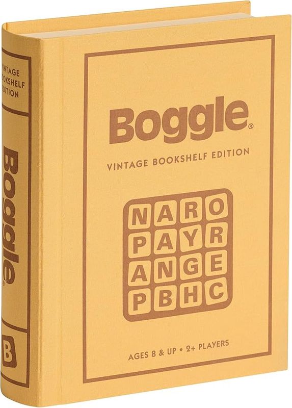 VINTAGE BOOK BOGGLE GAME