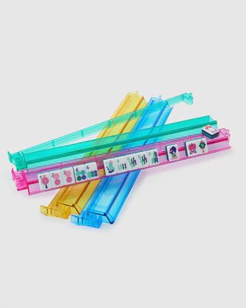 MULTICOLOR ACRYLIC RACK &amp; PUSHER SET