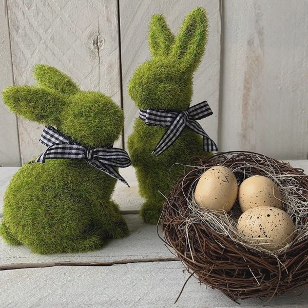 MOSS RABBITS 15" ASST