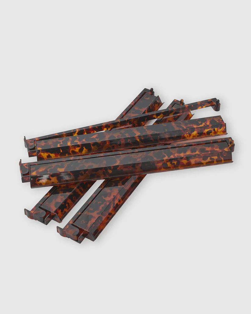 TORTOISE SHELL RACK &amp; PUSHER