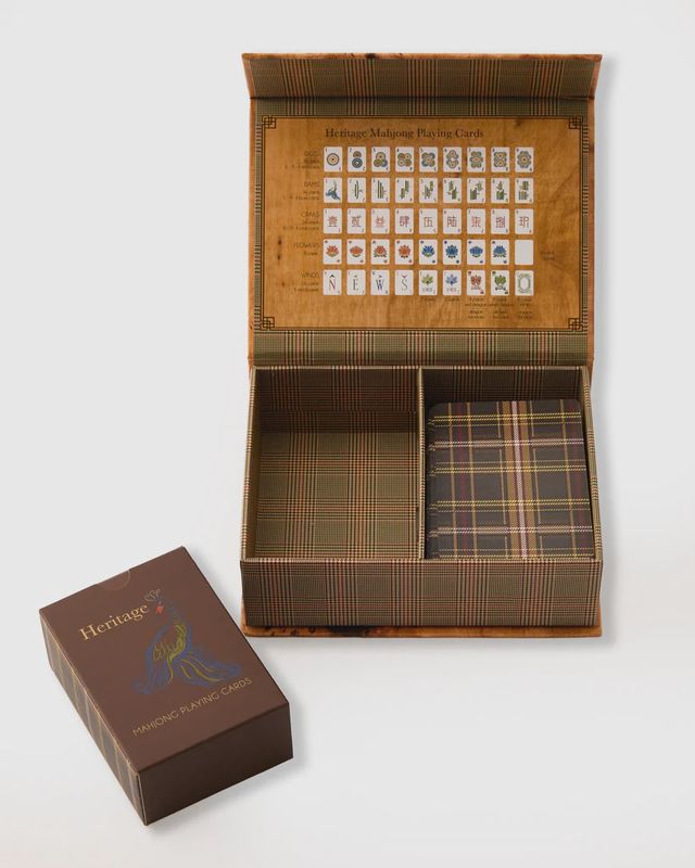 HERITAGE PLAYING CARDS MAHJONG