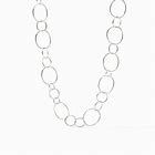 COLETTE SMOOTH SILVER NECKLACE