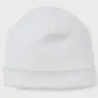 WHITE &amp; BLUE BASIC HAT NEWBORN