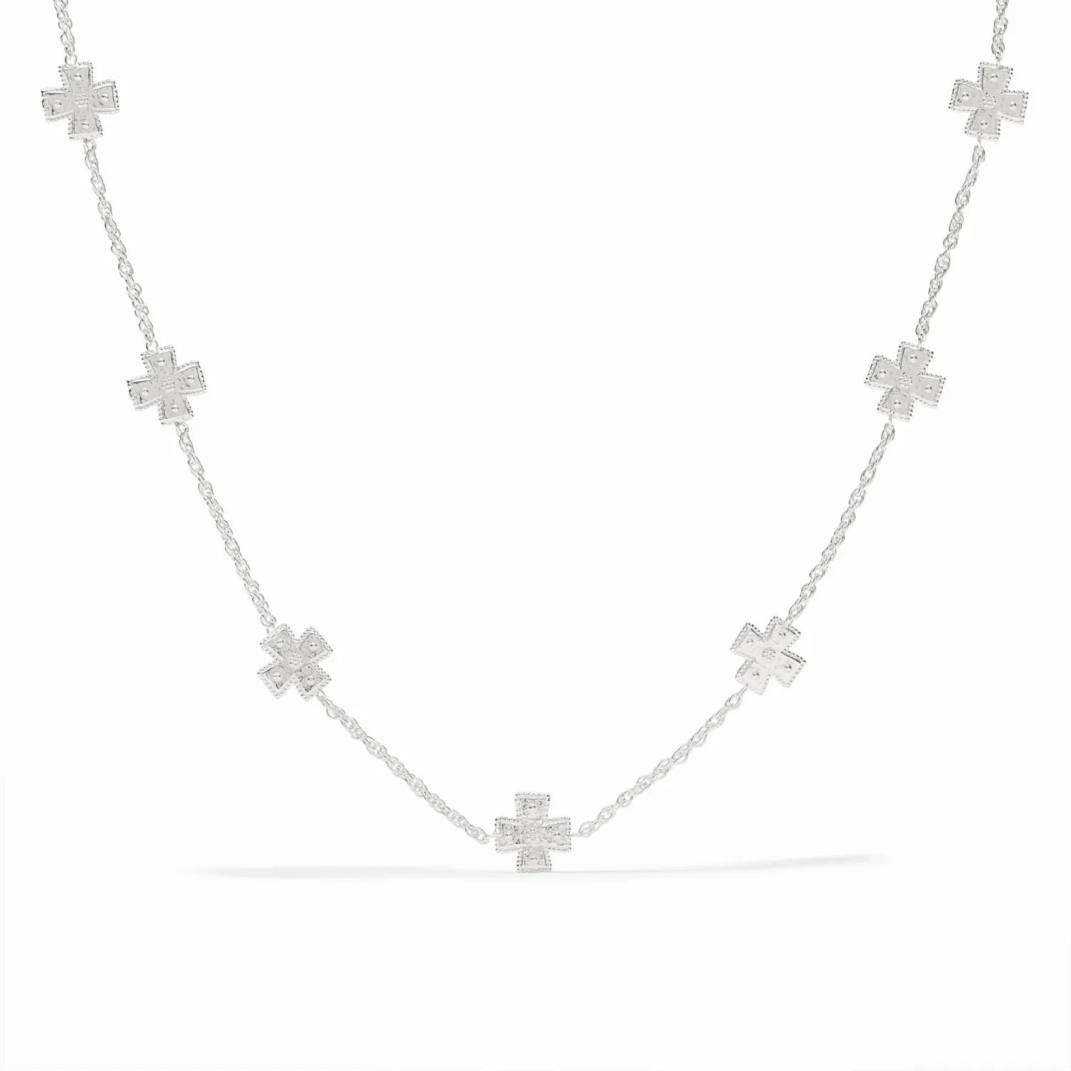 MALTA CANTERBURY DELICATE NECKLACE SILVER