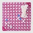 PINK CANE MAT