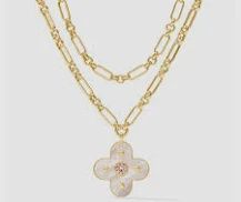 COLETTE STAEMENT NECKLACE CHAMPAGNE