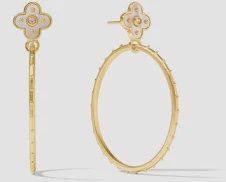 COLETTE STATEMENT EARRING CHAMPAGNE