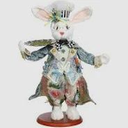 CHEF RABBIT WITH TRAY 20"