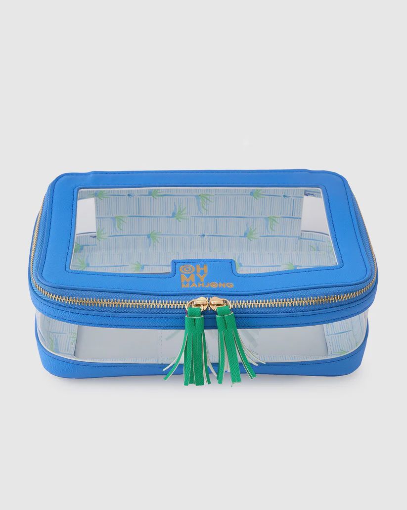 BLUE TILE STORAGE BAG