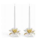 GARDINIA CANDLEHOLDERS S/2