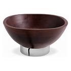 REFLECTIVE WOOD SALAD BOWL