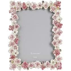 5X7 PINK OR BLUE HYDRANGEA FRAME