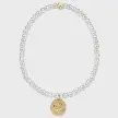CLASSIC PEARL 3MM BRACELET INSPIRE SM GOLD DISC