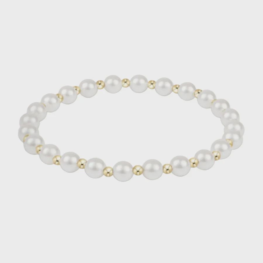 GRATEFUL PEARL 5MM BRACELET