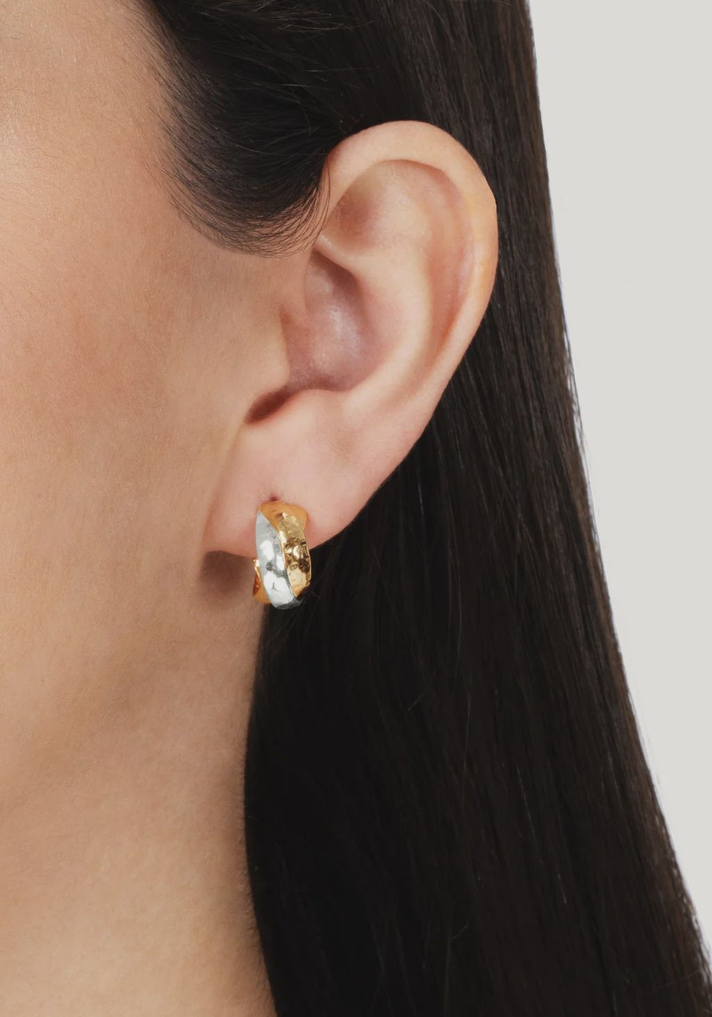 FARRIER TRIPLE HUGGIE HOOP EARRINGS