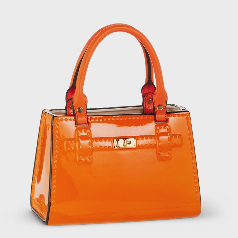 ORANGE PURSE VASE
