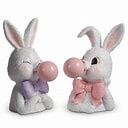 BOWTIE BUNNY BLOWING BUBBLE SET/2