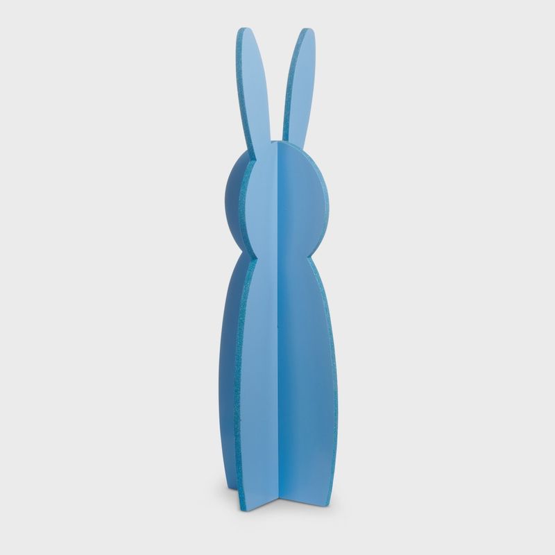 LIGHT BLUE 3-D BUNNY