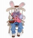ARTIST BUNNY IN CHAIR