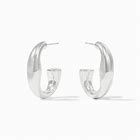 LAGUNA SILVER HOOP MEDIUM