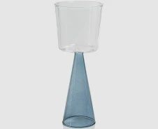 VENETO RED WINE GLASS BLUE SET 4