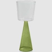 VENETO RED WINE GLASS GREEN SET 4