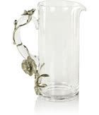 DURBAN ORCHID PEWTER &amp; GLASS PITCHER