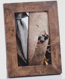 ROSSO BURLWOOD PHOTO FRAME