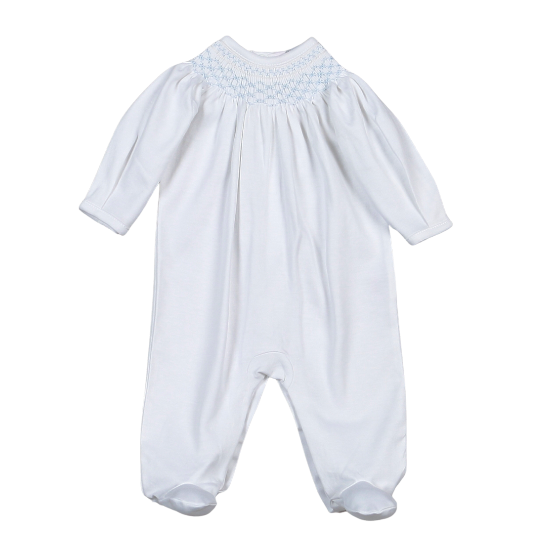 TIM BLUE HAND SMK BISHOP PIMA FOOTIE 3-6M