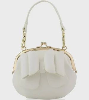 HADLEY PETITE WHITE PURSE