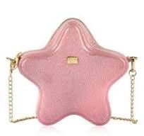 TAYLOR PINK SPARKLE PURSE