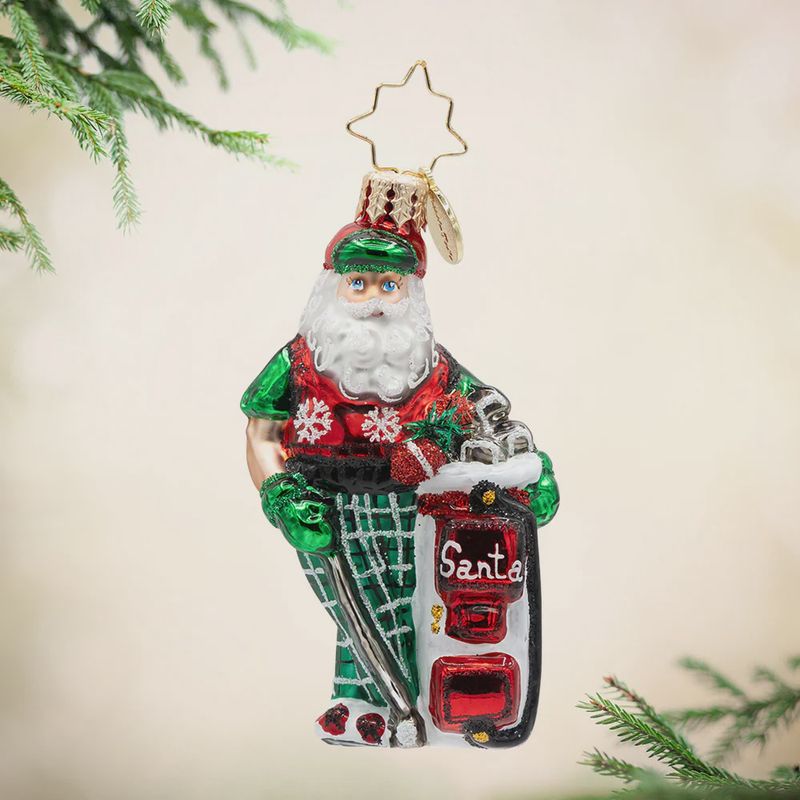 JOLLY GOLFER SANTA