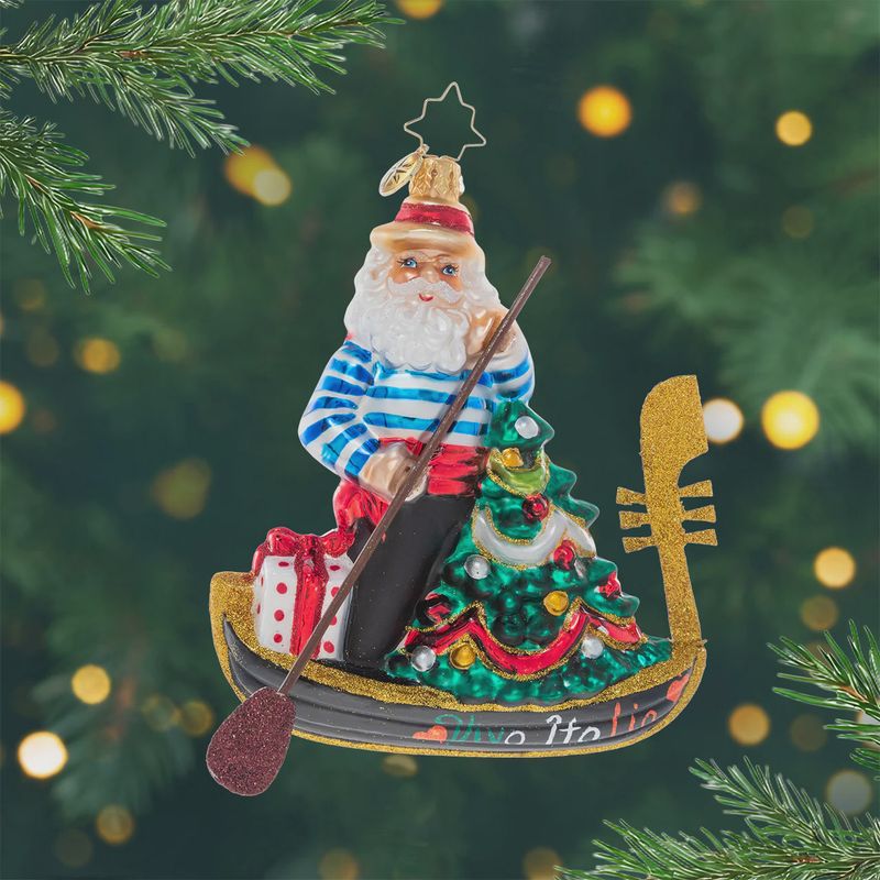 JOLLY GONDOLIER ORNAMENT