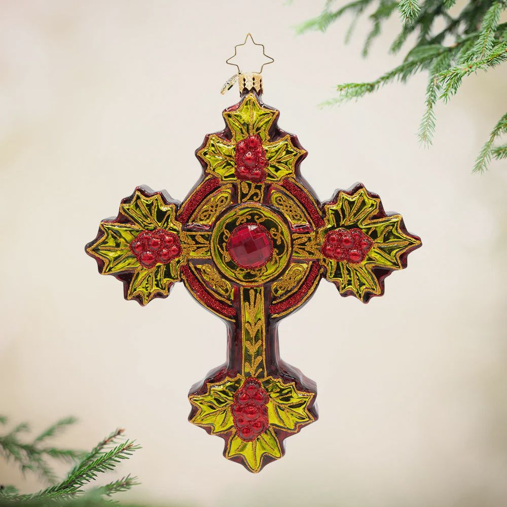 EVERGREEN FAITH ORNAMENT