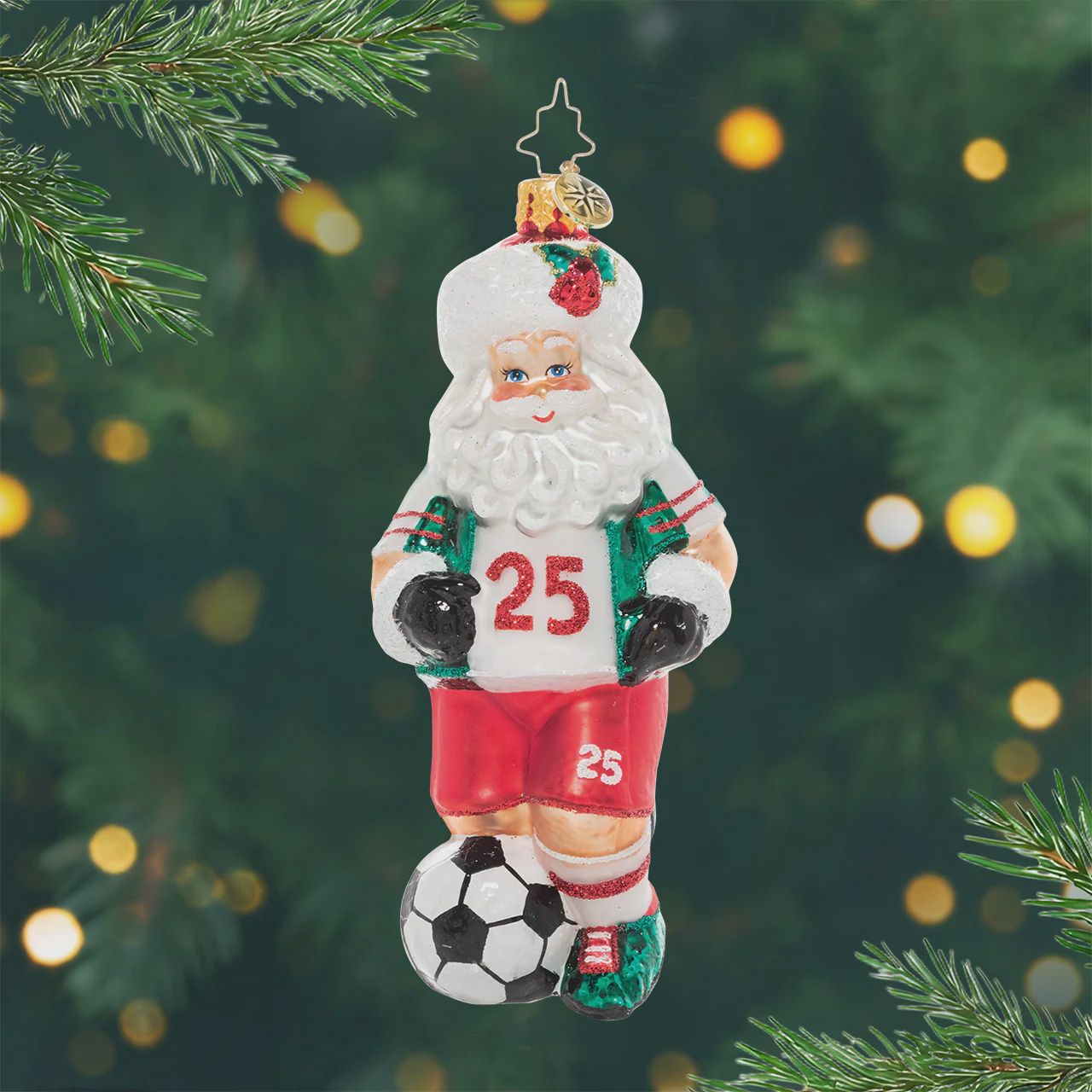 KICK IT LIKE KRINGLE ORNAMENT