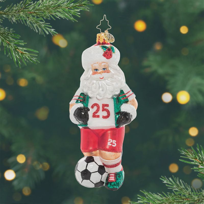 KICK IT LIKE KRINGLE ORNAMENT