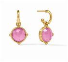 HONEYBEE HOOP &amp; CHARM TOURMALINE PINK