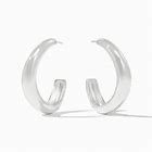 WAVE SILVER HOOP LARGE