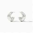 WAVE SILVER HOOP SMALL