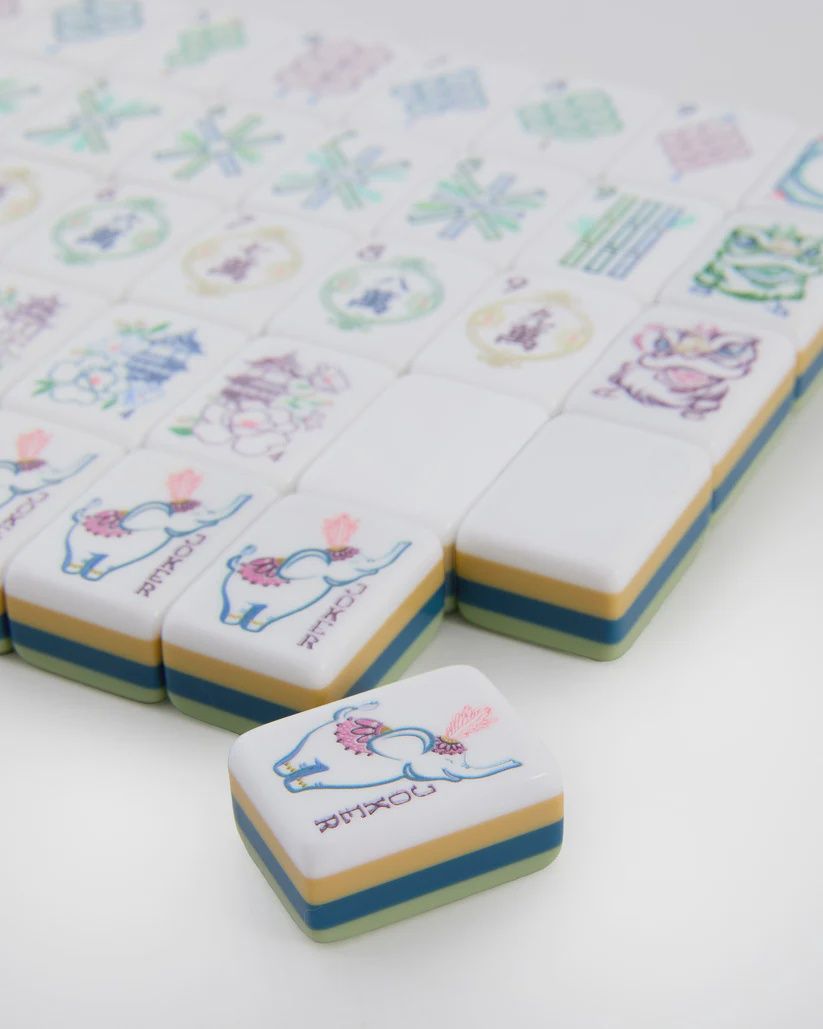 WILLOW MAHJONG TILES