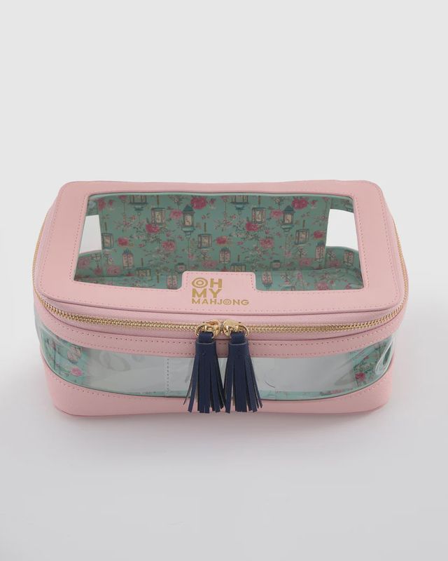 LIGHT PINK TILE STORAGE BAG