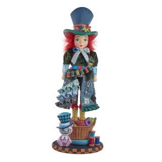 18" HOLLYWOOD MRS. HATTER NUTCRACKER