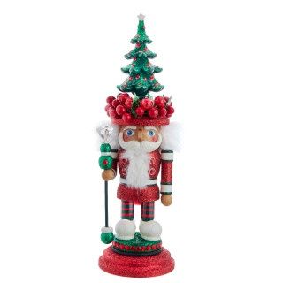 18" HOLLYWOOD NUTCRACKER BERRY PINE TREE