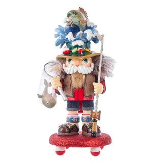 12" HOLLYWOOD FISHERMAN NUTCRACKER