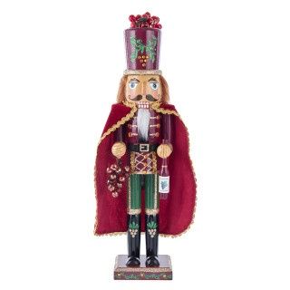 15" BURGANDY WINE NUTCRACKER GRAPES