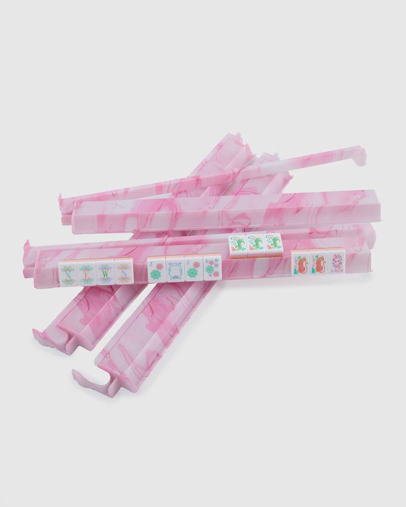 PINK QUARTZ RACK &amp; PUSHER SET