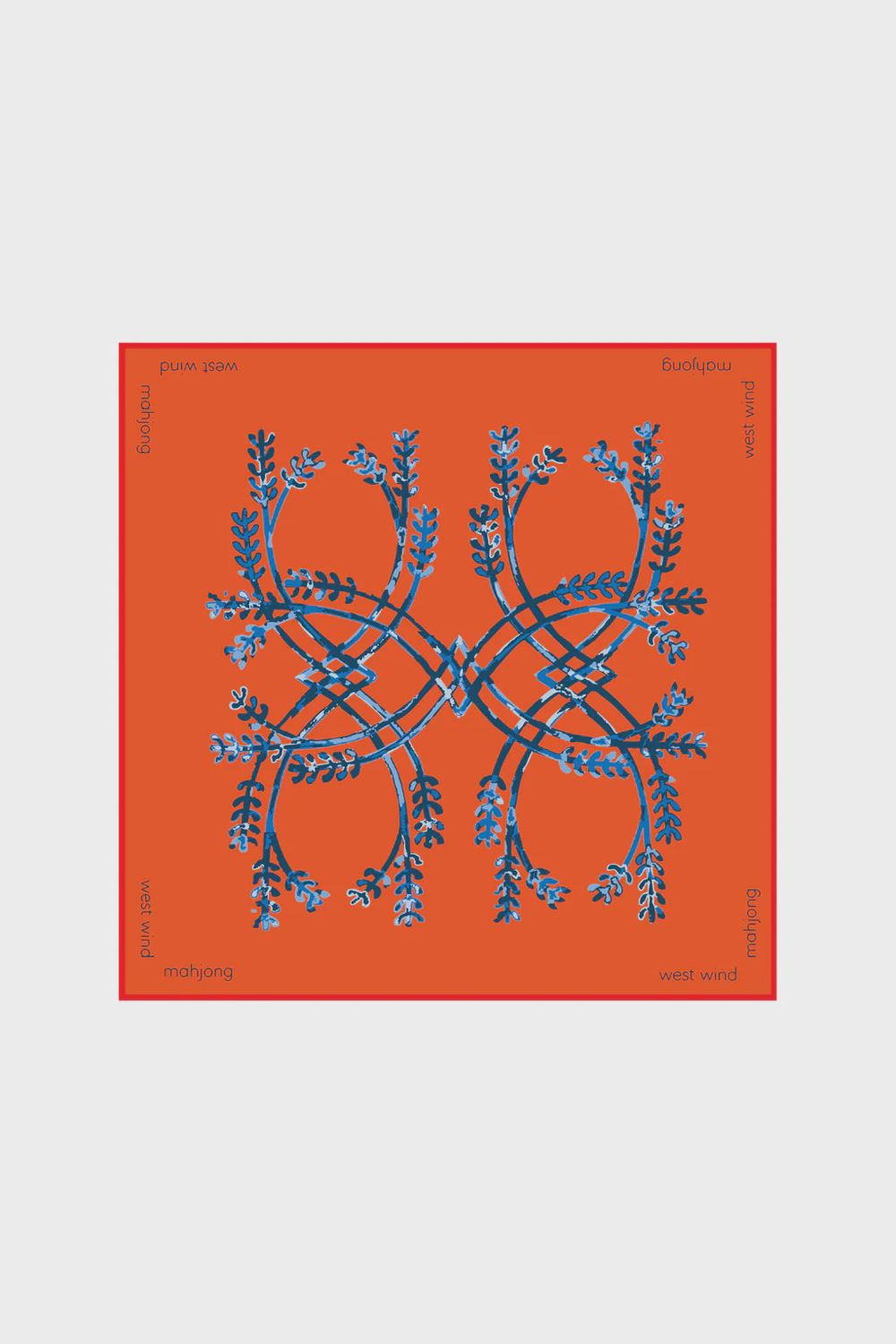 MAHJONG TILE MAT - ORANGE